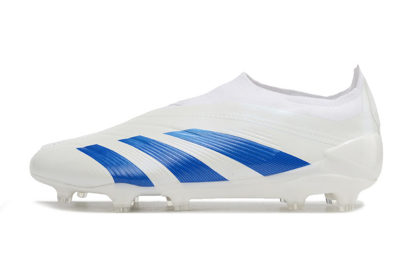 ADIDAS PREDATOR 24 LACELESS ELITE CAMPO "KVARA 7" - BRANCA E AZUL