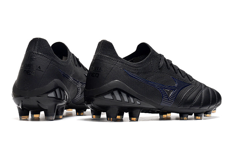 CHUTEIRA MIZUNO MORELIA NEO III JAPAN CAMPO - PRETA