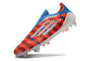 ADIDAS F50 LACELASS ELITE TRAVA MISTA - VERMELHA E AZUL