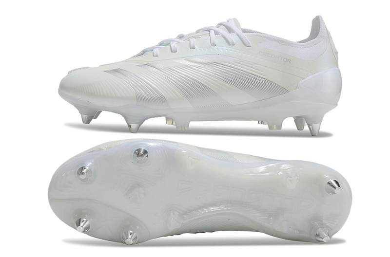ADIDAS PREDATOR 24 ELITE TRAVA MISTA - BRANCA