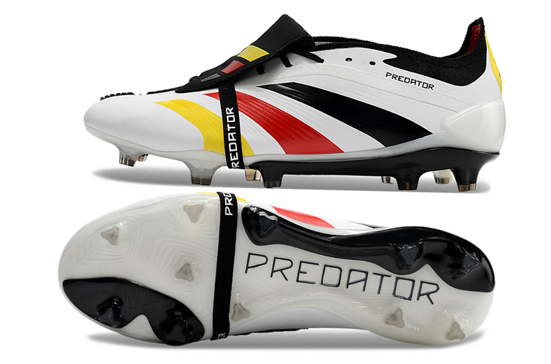 ADIDAS PREDATOR 24 FT ELITE CAMPO - BRANCA E PRETA
