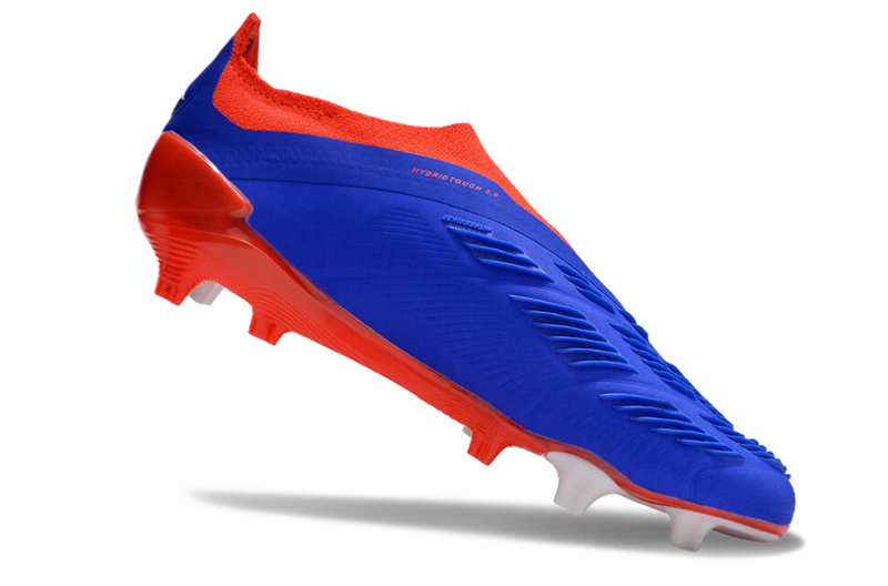 ADIDAS PREDATOR 24 LACELESS ELITE CAMPO "ADVANCEMENT" - AZUL E VERMELHA