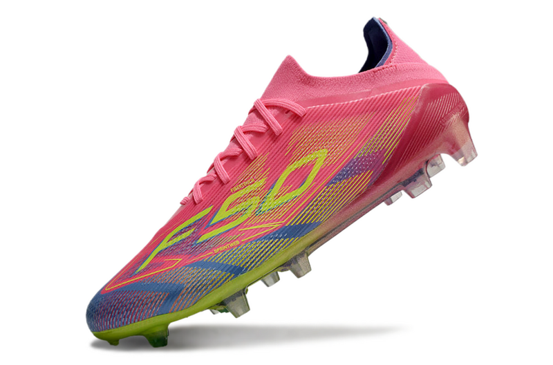 ADIDAS F50.1 ELITE CAMPO  "MIAMI VICE" – ROSA E COLORIDA