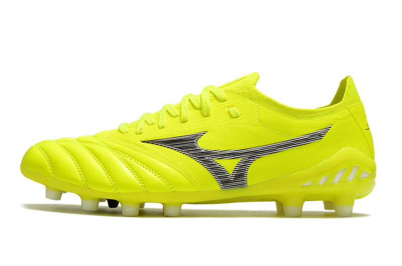 CHUTEIRA MIZUNO MORELIA NEO III JAPAN CAMPO - AMARELA