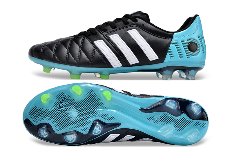ADIDAS ADIPURE 11 PRO CAMPO - PRETA E AZUL