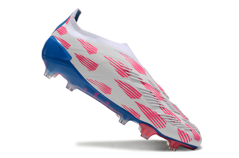 ADIDAS PREDATOR 24 LACELESS ELITE CAMPO "REEMERGENCE" - BRANCA E ROSA
