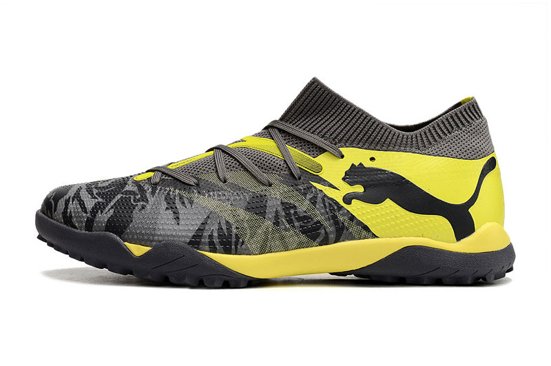 CHUTEIRA PUMA FUTURE 7 ULTIMATE SOCIETY RUSH - PRETA E AMARELA