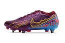 CHUTEIRA NIKE AIR ZOOM MERCURIAL VAPOR 15 ELITE TRAVA MISTA "MBAPPÉ" - VINHO