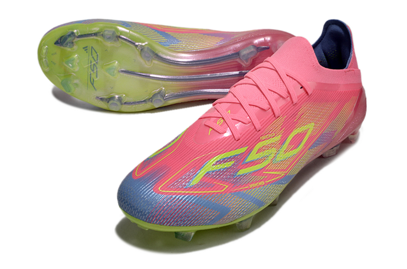 ADIDAS F50.1 ELITE CAMPO  "MIAMI VICE" – ROSA E COLORIDA