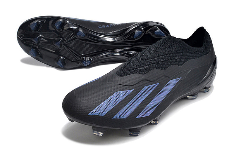 CHUTEIRA ADIDAS X CRAZYFAST+ CAMPO "NIGHTSTRIKE" - PRETA