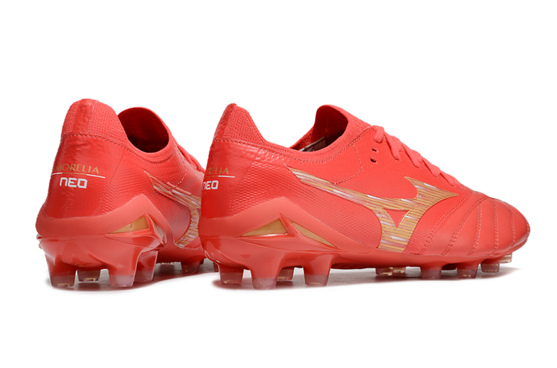 CHUTEIRA MIZUNO MORELIA NEO IV JAPAN CAMPO - VERMELHA