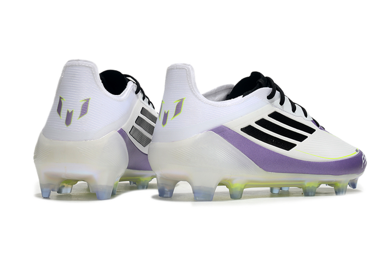 CHUTEIRA ADIDAS F50 ELITE CAMPO - BRANCA E ROXA