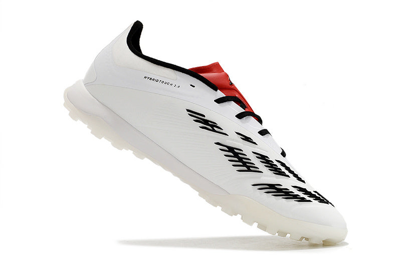 CHUTEIRA ADIDAS PREDATOR 24 ELITE SOCIETY - BRANCA E PRETA