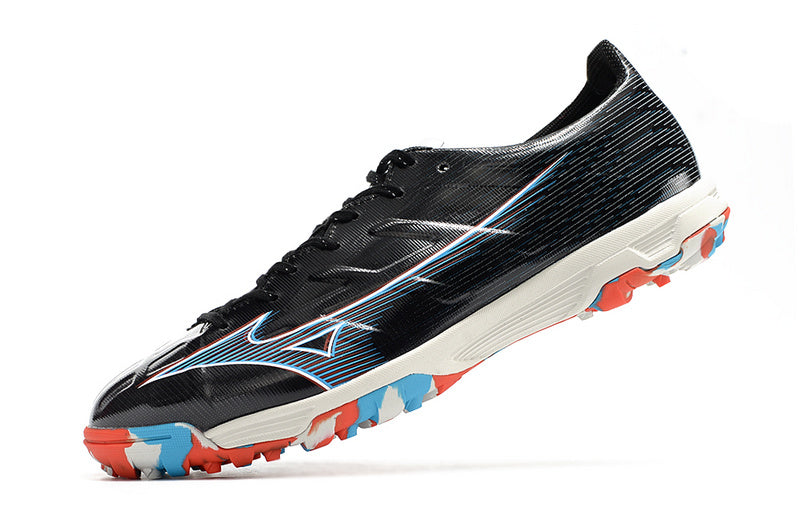 CHUTEIRA MIZUNO ALPHA SOCIETY - PRETA, AZUL E VERMELHA