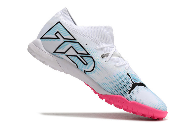 CHUTEIRA PUMA FUTURE 7 ULTIMATE SOCIETY "PHENOMENAL" - BRANCA E ROSA