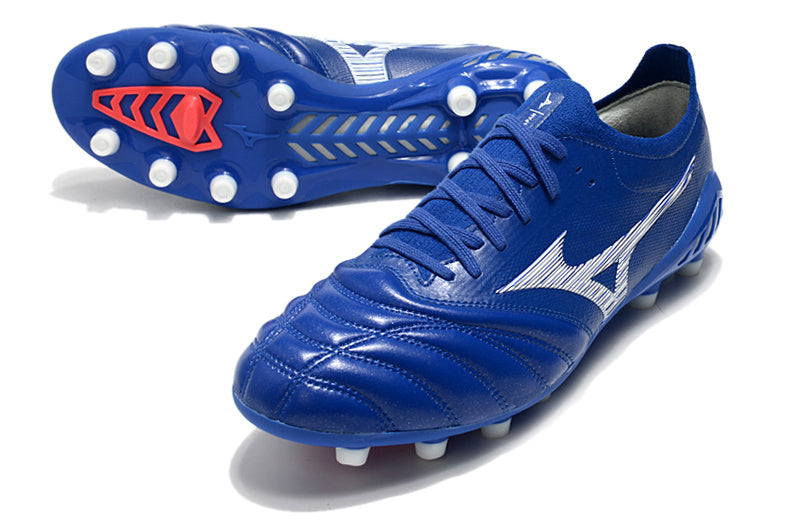 CHUTEIRA MIZUNO MORELIA NEO III JAPAN CAMPO - AZUL