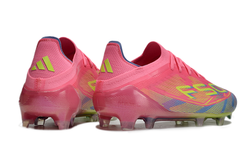 ADIDAS F50.1 ELITE CAMPO  "MIAMI VICE" – ROSA E COLORIDA