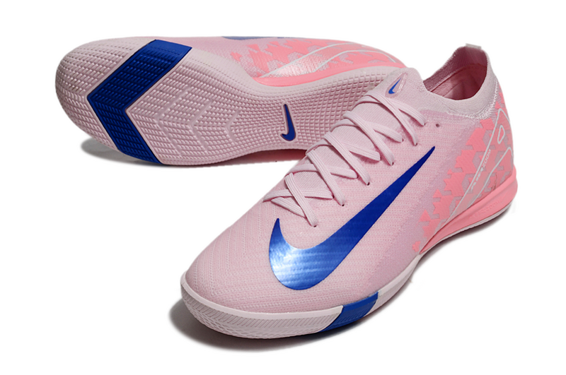 CHUTEIRA NIKE AIR ZOOM MERCURIAL VAPOR 16 ELITE FUTSAL - ROSA E AZUL