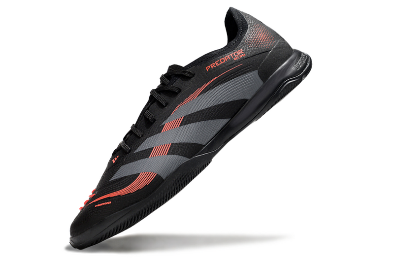 CHUTEIRA ADIDAS PREDATOR 25 ELITE FUTSAL "STELLAR ICON" - PRETA E VERMELHA