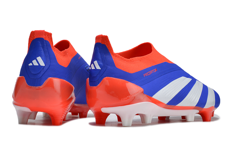 ADIDAS PREDATOR 24 LACELESS ELITE CAMPO "ADVANCEMENT" - AZUL E VERMELHA