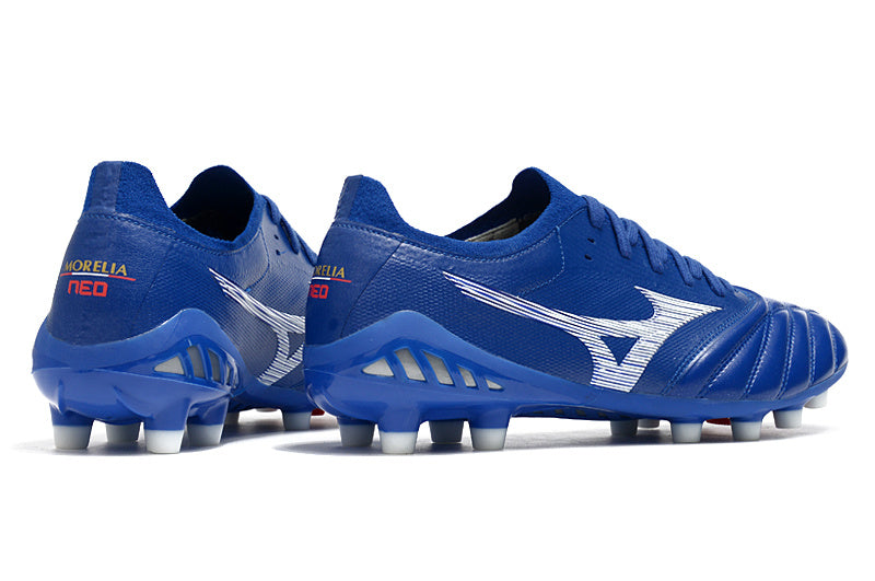 CHUTEIRA MIZUNO MORELIA NEO III JAPAN CAMPO - AZUL
