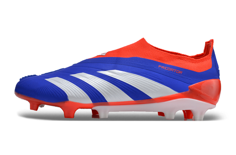 ADIDAS PREDATOR 24 LACELESS ELITE CAMPO "ADVANCEMENT" - AZUL E VERMELHA