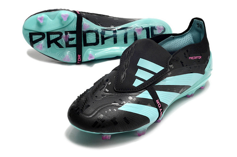 ADIDAS PREDATOR 24 FT ELITE CAMPO ''STELLAR ICON" - PRETA E AZUL