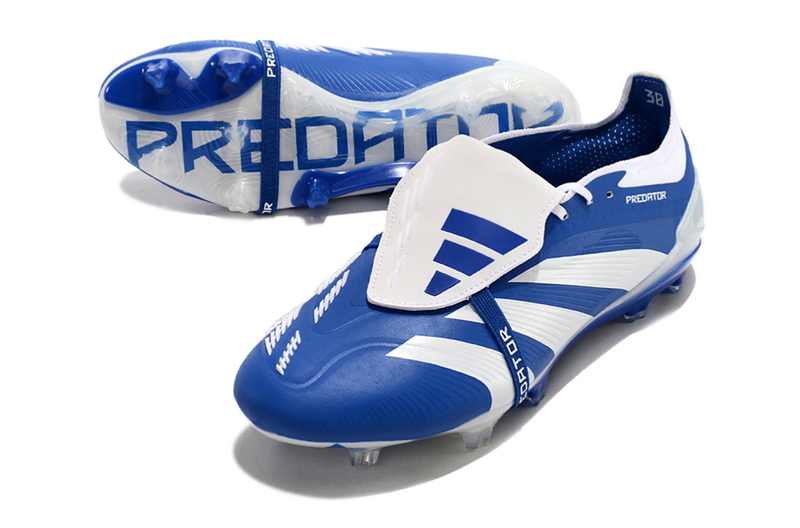 ADIDAS PREDATOR 24 FT ELITE CAMPO - AZUL E BRANCA