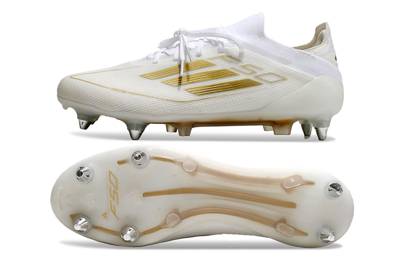 ADIDAS F50.1 ELITE TRAVA MISTA "DAY SPARK" - BRANCA