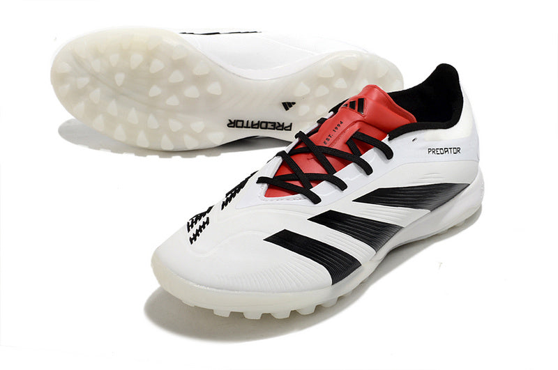 CHUTEIRA ADIDAS PREDATOR 24 ELITE SOCIETY - BRANCA E PRETA