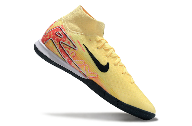 CHUTEIRA NIKE AIR ZOOM MERCURIAL SUPERFLY 10 ELITE FUTSAL - AMARELA E LARANJA