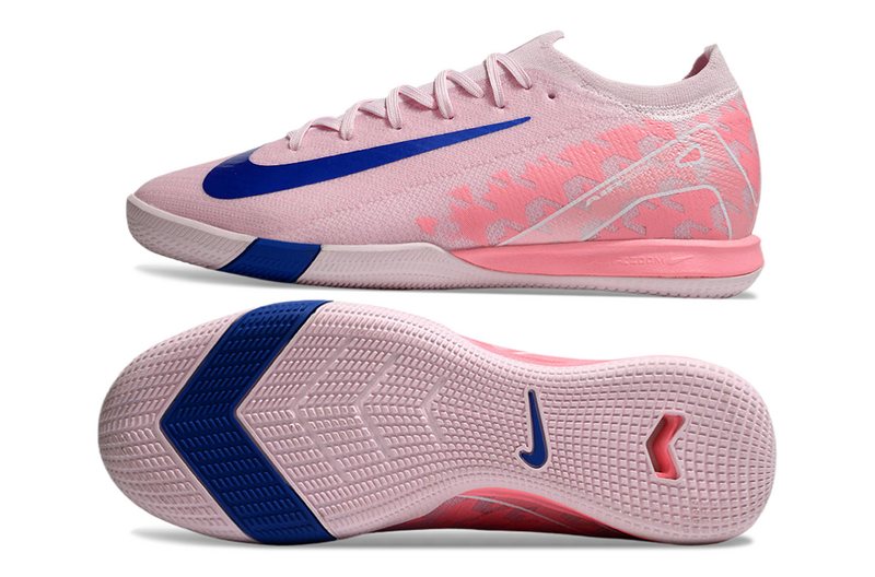 CHUTEIRA NIKE AIR ZOOM MERCURIAL VAPOR 16 ELITE FUTSAL - ROSA E AZUL