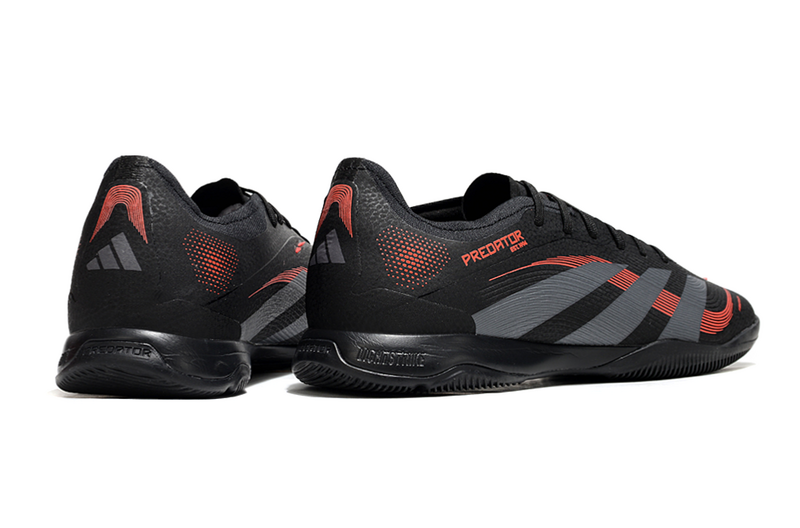 CHUTEIRA ADIDAS PREDATOR 25 ELITE FUTSAL "STELLAR ICON" - PRETA E VERMELHA