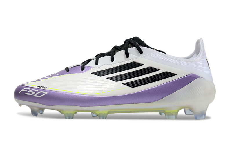 CHUTEIRA ADIDAS F50 ELITE CAMPO - BRANCA E ROXA