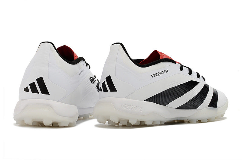 CHUTEIRA ADIDAS PREDATOR 24 ELITE SOCIETY - BRANCA E PRETA