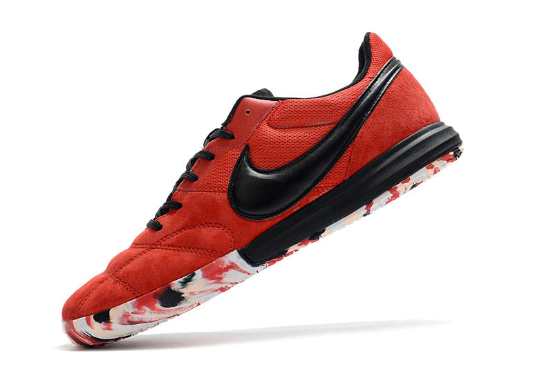 CHUTEIRA NIKE PREMIER II SALA FUTSAL - VERMELHA E PRETA