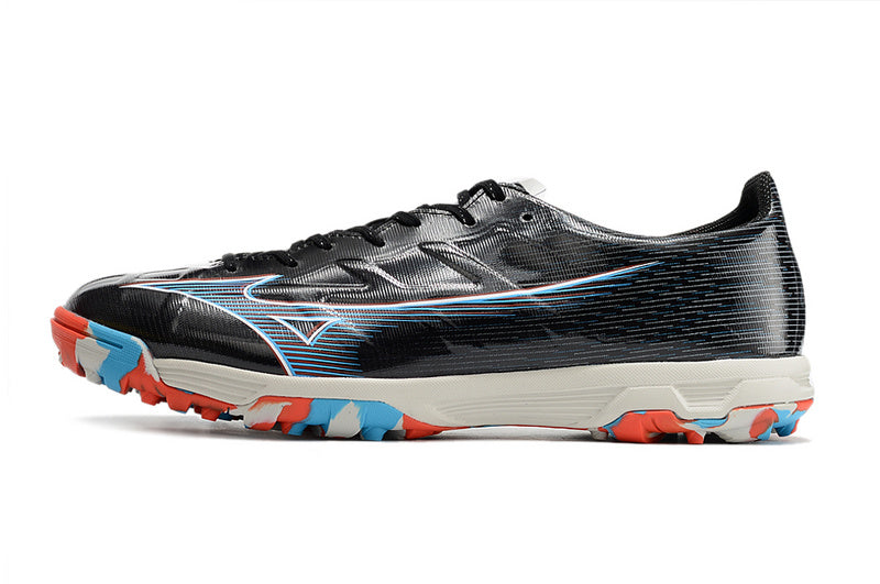 CHUTEIRA MIZUNO ALPHA SOCIETY - PRETA, AZUL E VERMELHA