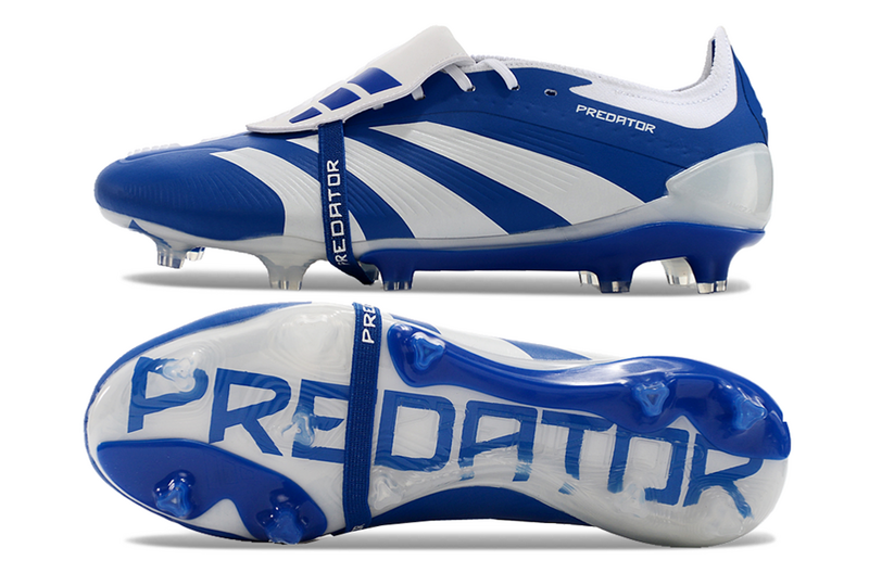 ADIDAS PREDATOR 24 FT ELITE CAMPO - AZUL E BRANCA