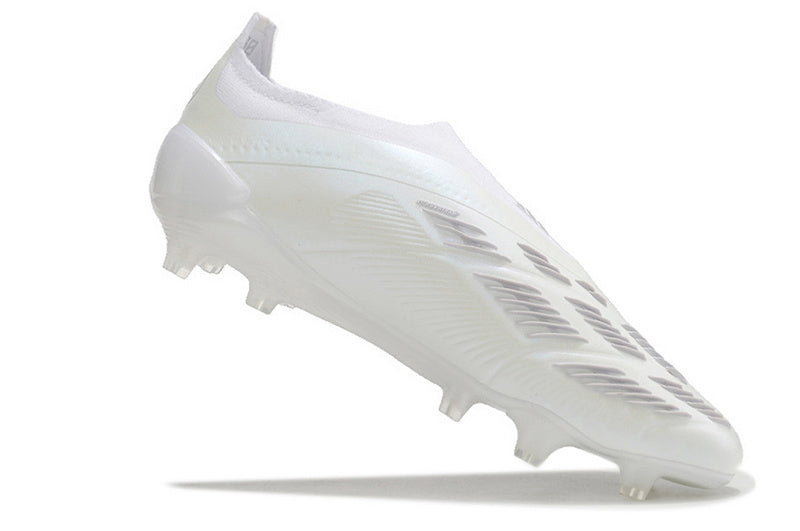 ADIDAS PREDATOR 24 LACELESS ELITE CAMPO "PEARLIZED" - BRANCA