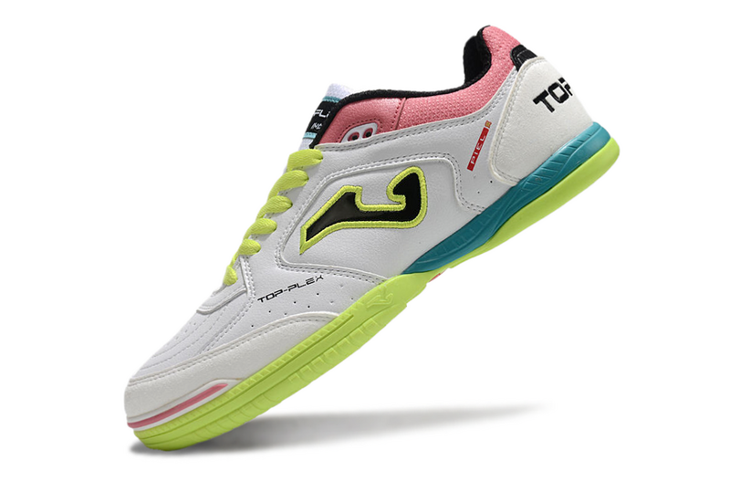 CHUTEIRA JOMA TOP FLEX FUTSAL - BRANCA