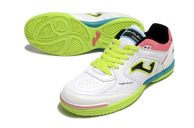 CHUTEIRA JOMA TOP FLEX FUTSAL - BRANCA
