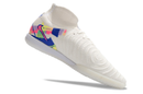CHUTEIRA NIKE PHANTOM LUNA II ELITE FUTSAL - BRANCA, AZUL E ROSA