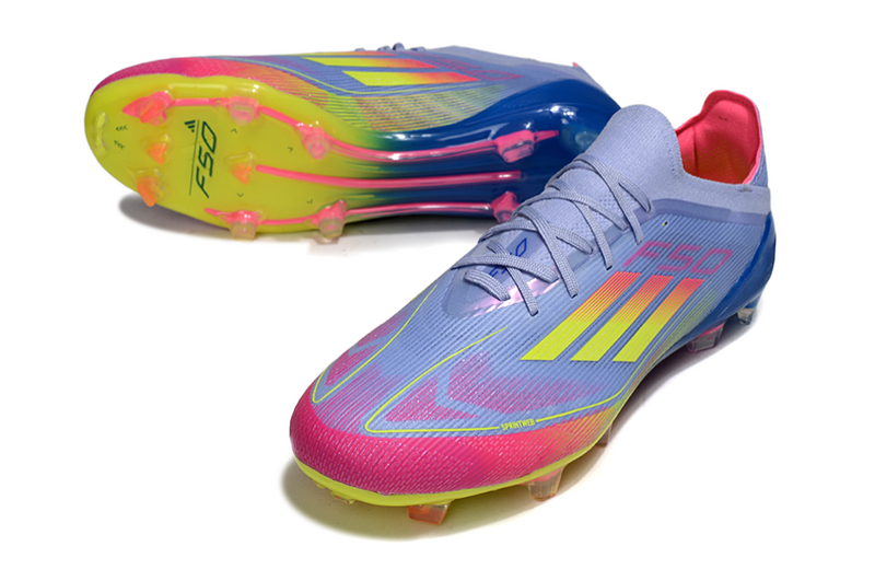 ADIDAS F50.1 ELITE CAMPO "CELESTIAL VICTORY" - AZUL E COLORIDA