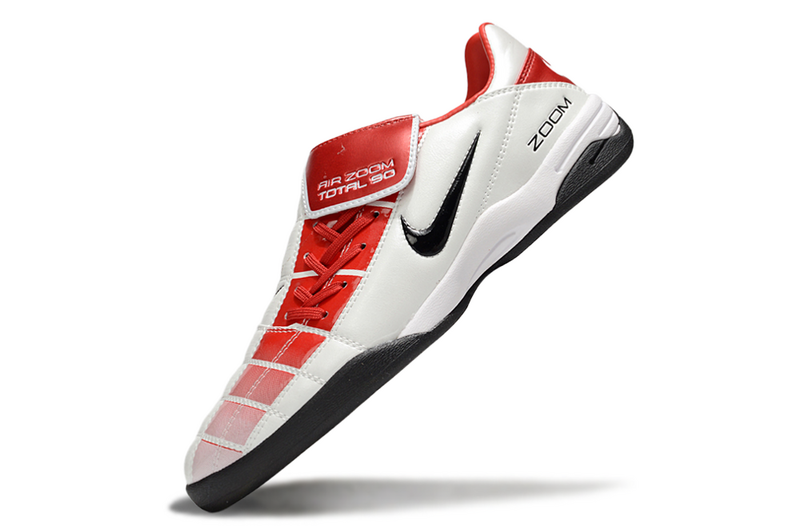 CHUTEIRA NIKE AIR ZOOM TOTAL 90 III FUTSAL - BRANCA E VERMELHA