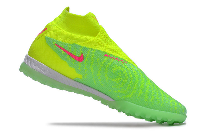 CHUTEIRA NIKE PHANTOM GX DYNAMIC FIT ELITE SOCIETY - AMARELA E VERDE