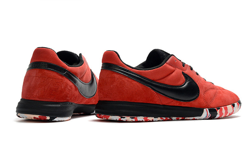 CHUTEIRA NIKE PREMIER II SALA FUTSAL - VERMELHA E PRETA