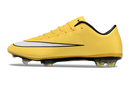 CHUTEIRA NIKE MERCURIAL VAPOR X ELITE FG - AMARELA E BRANCA