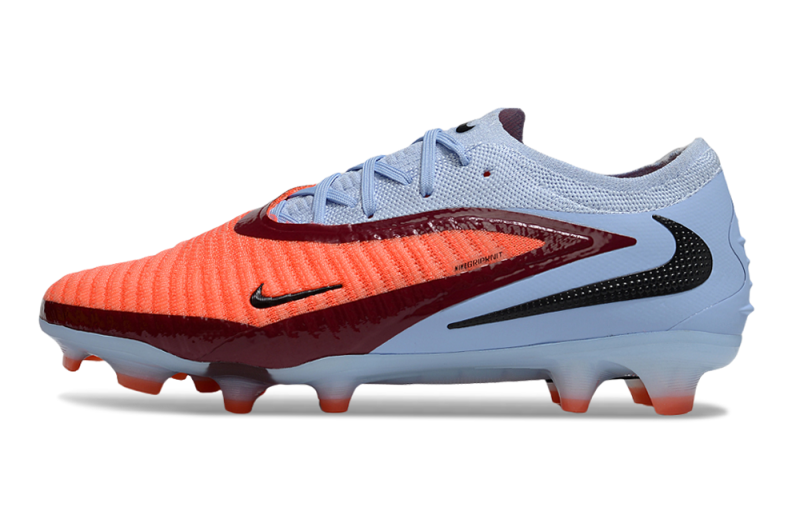 CHUTEIRA NIKE PHANTOM 6 ELITE CAMPO - LARANJA E AZUL