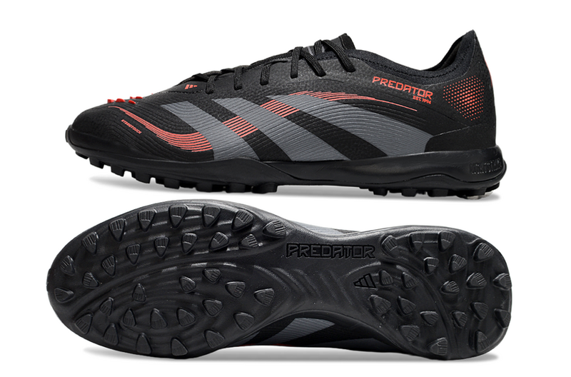CHUTEIRA ADIDAS PREDATOR 25 ELITE SOCIETY - PRETA E VERMELHA