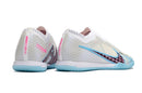 CHUTEIRA NIKE AIR ZOOM MERCURIAL VAPOR 15 ELITE FUTSAL "BLAST" - BRANCA E AZUL